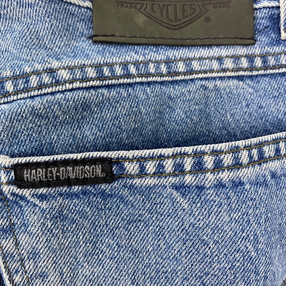 Harley Davidson Jeans Relaxed Size  33 x 32 - Picture 6 of 7